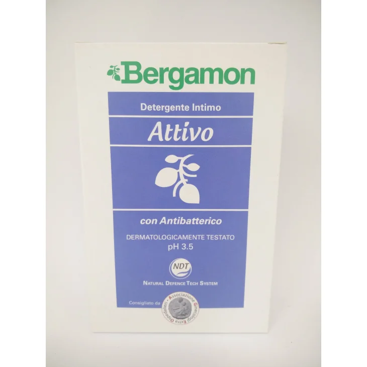 Bergamon Detergente Intimo Attivo Con Antibatterico