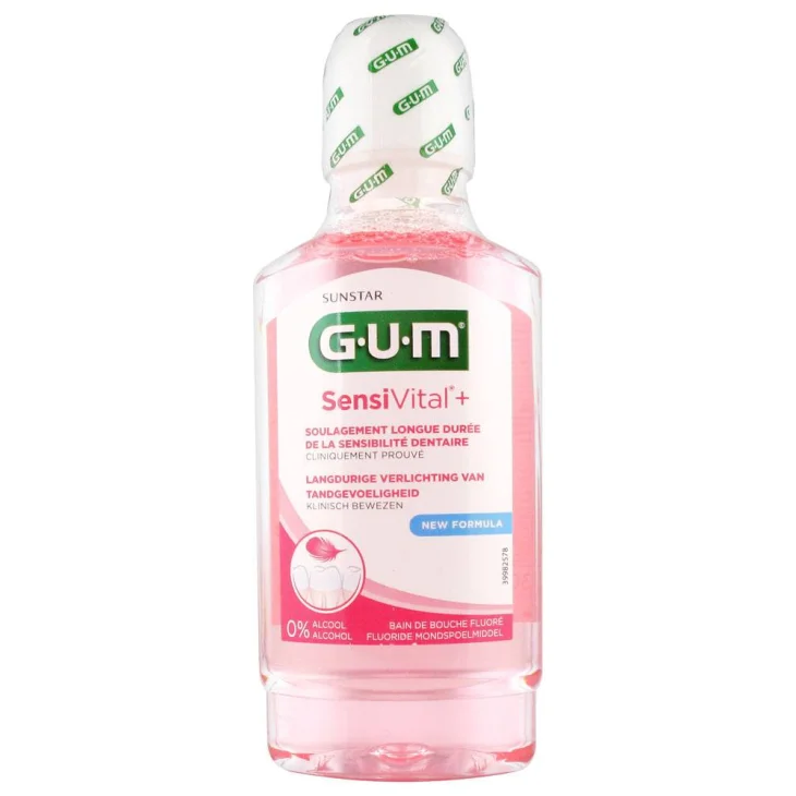 Sunstar Gum SensiVital Collutorio per la sensibilit&agrave; dentale 300 ml