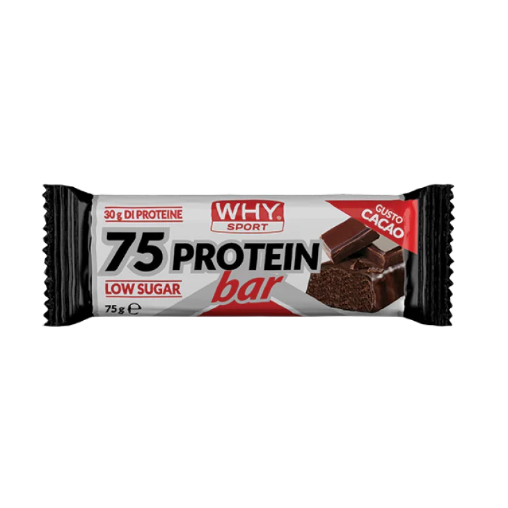 Whysport 75 Protein Bar Barretta Proteica Gusto Cacao 75 g Whysport 75 Protein Bar Barretta Proteica Gusto Cacao 75 g