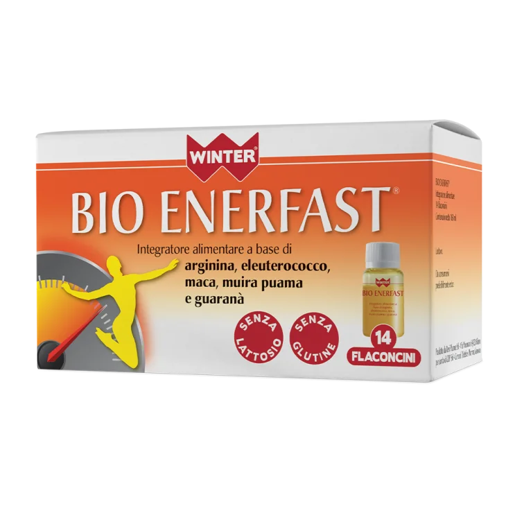 Winter Bio Enerfast Integratore Tonico-Adattogeno 14 flaconcini