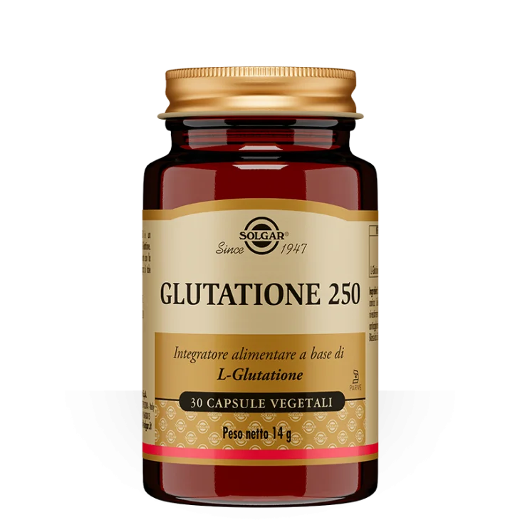 Solgar Glutatione 250 Integratore Antiossidante 30 capsule