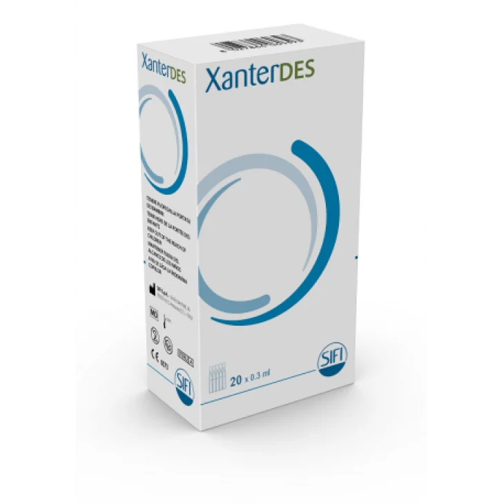 Xanterdes Soluzione Oftalmica Lubrificante 20 flaconcini Xanterdes Soluzione Oftalmica Lubrificante 20 flaconcini
