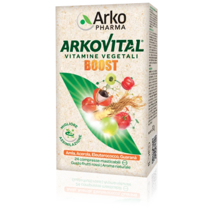 Arkopharma Arkovital Boost Integratore Energetico 24 compresse