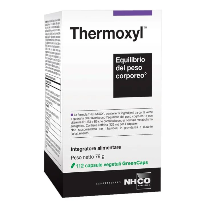 NHCO Thermoxyl Integratore per l'Equilibrio del Peso Corporeo 112 capsule