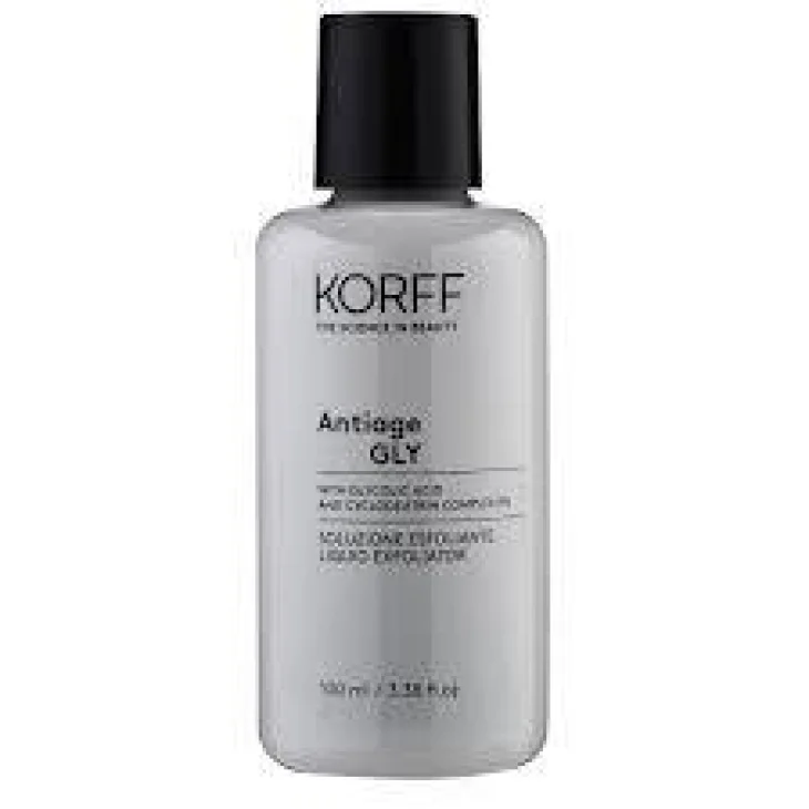 Korff Antiage Gly Soluzione Esfoliante Viso Anti-Et&agrave; 100 ml
