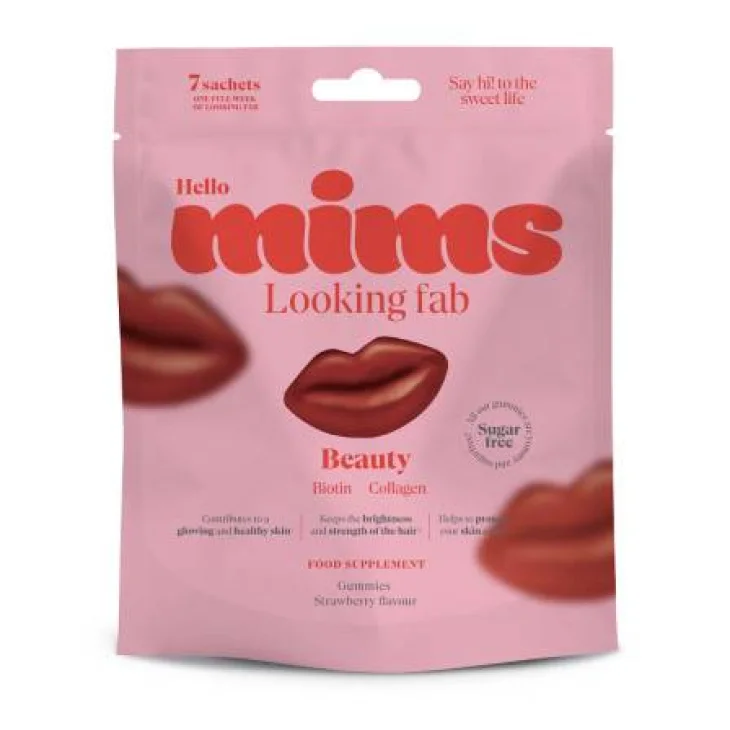 Mims Beauty Integratore per Pelle Capelli e Unghie 7 bustine Mims Beauty Integratore per Pelle Capelli e Unghie 7 bustine