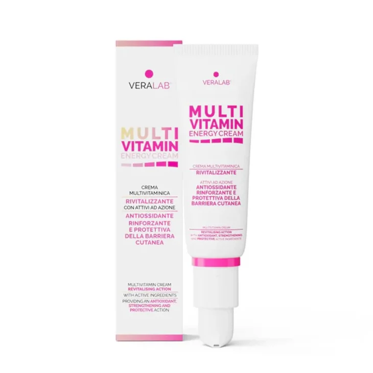 Veralab Multivitamin Energy Cream Crema Multivitaminica Rivitalizzante 50 ml