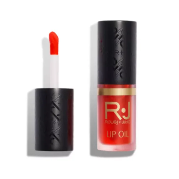 Rougj Lip Oil Stile Armonia dei Colori Primavera Tinta Labbra Colore Arancio