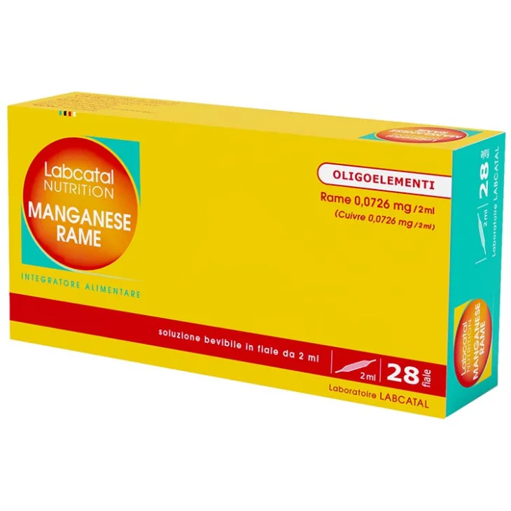 Labcatal Nutrition Manganese/rame 28 Fiale 2 Ml