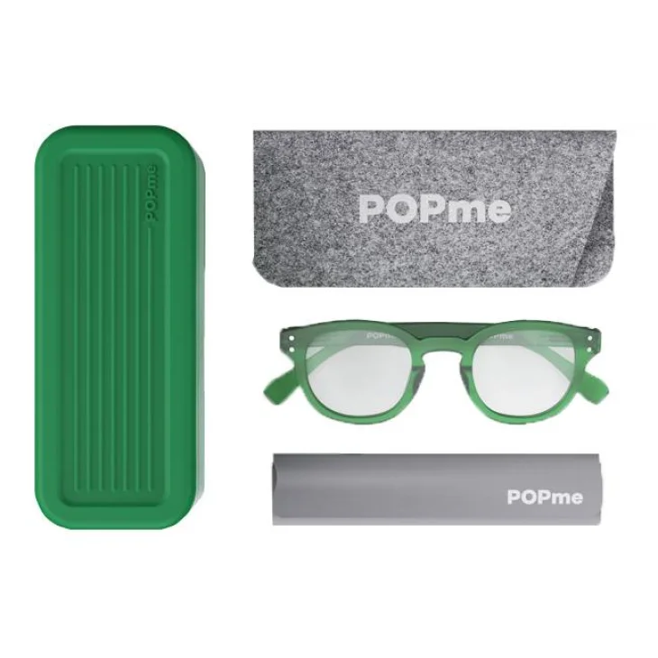 POPME GLASSES FOREST GREEN +1,5 POPME GLASSES FOREST GREEN +1,5