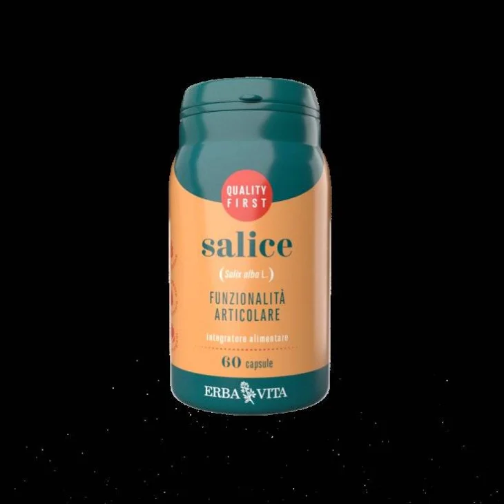 Erba Vita Salice Integratore per la funzionalit&agrave; articolare 60 capsule