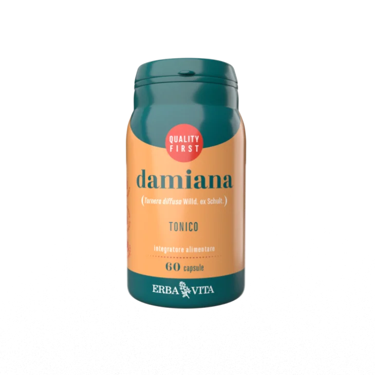 Erba Vita Damiana Integratore tonico 60 capsule
