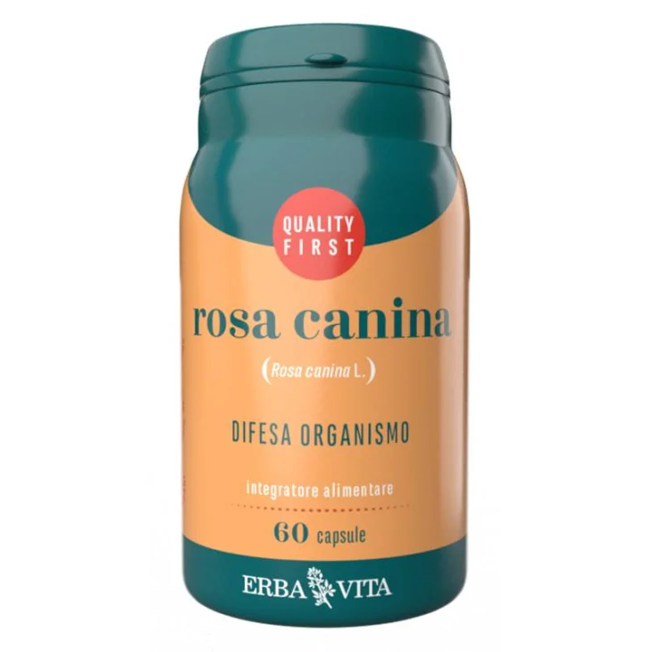 Rosa Canina Integratore per le difese immunitarie 60 capsule Rosa Canina Integratore per le difese immunitarie 60 capsule