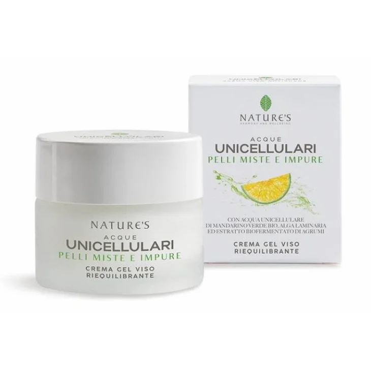 Nature's Acque Unicellulari Crema Gel Viso Riequilibrante 50 ml