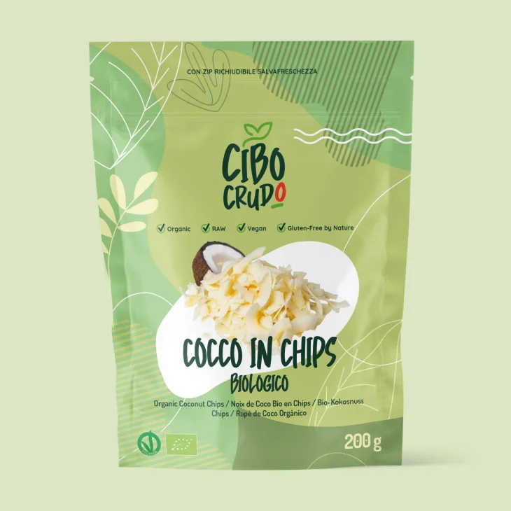 Cibo Crudo Cocco Smile Raw Bio Chips Di Cocco Crudo 250 g Cibo Crudo Cocco Smile Raw Bio Chips Di Cocco Crudo 250 g