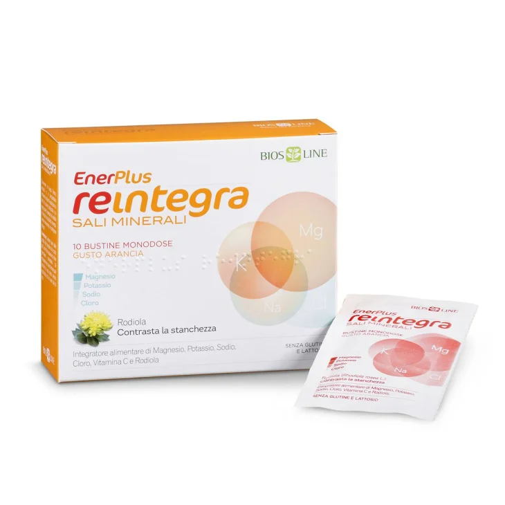 Bios Line EnerPlus Reintegra Integratore Energetico di Sali Minerali 20 bustine Bios Line EnerPlus Reintegra Integratore Energetico di Sali Minerali 20 bustine