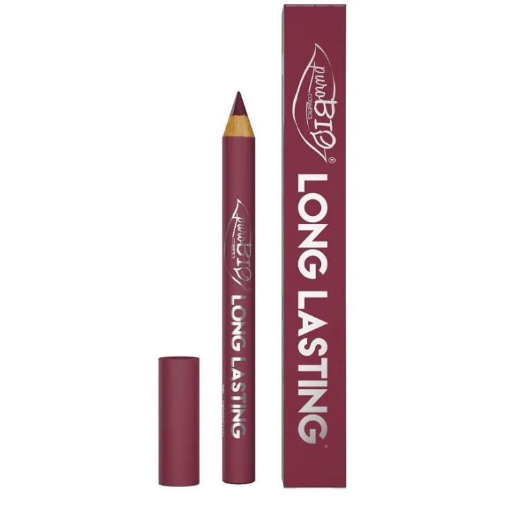Purobio Cosmetics Matitone Rossetto Long Lasting 016L Colore Burgundy