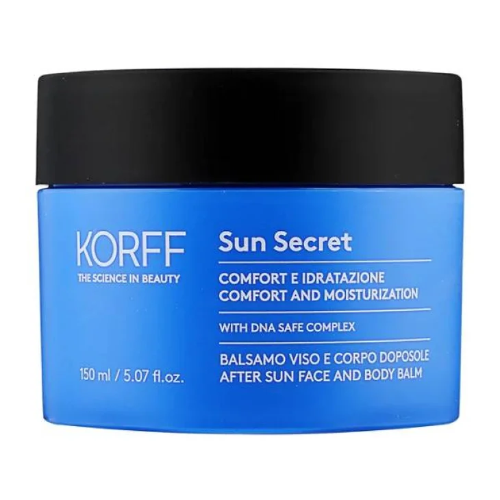 Korff Sun Secret Doposole Balsamo per Viso e Corpo 150 ml