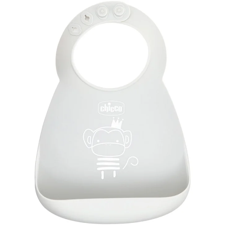Chicco Bavaglia Silicone Neutra Chicco Bavaglia Silicone Neutra