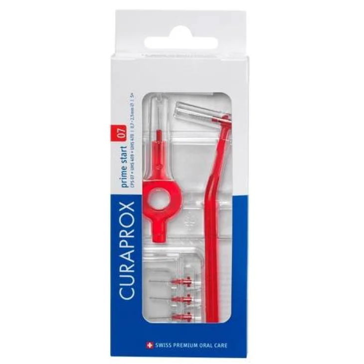 Curaprox CPS Scovolino Interdentale Prime Start 07 Red 5 pezzi Curaprox CPS Scovolino Interdentale Prime Start 07 Red 5 pezzi