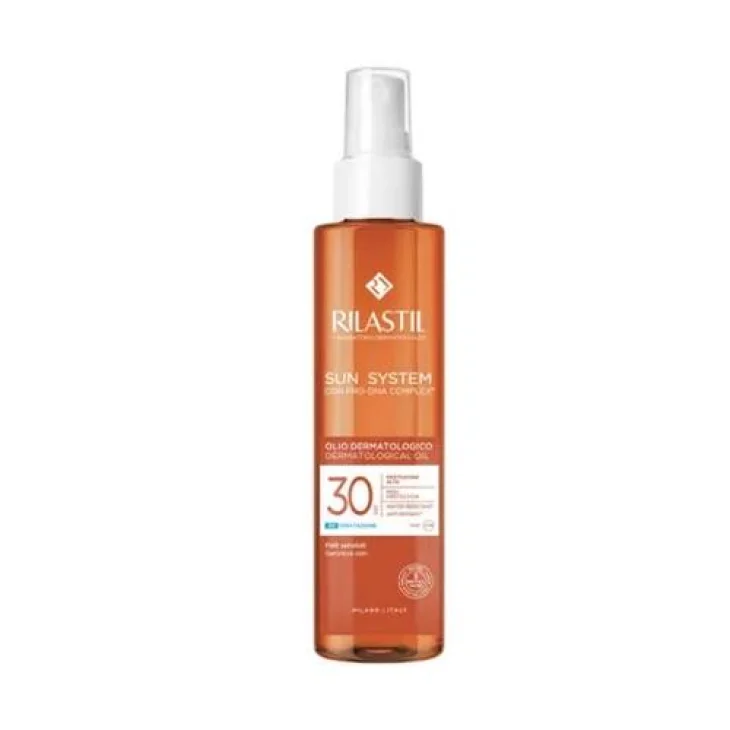 Rilastil Sun System Olio Dermatologico Corpo SPF30 200 ml Rilastil Sun System Olio Dermatologico Corpo SPF30 200 ml