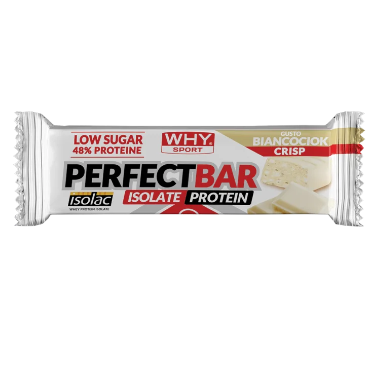 Whysport Perfect Bar Barretta Proteica Gusto Biancociok Crisp 50 g Whysport Perfect Bar Barretta Proteica Gusto Biancociok Crisp 50 g