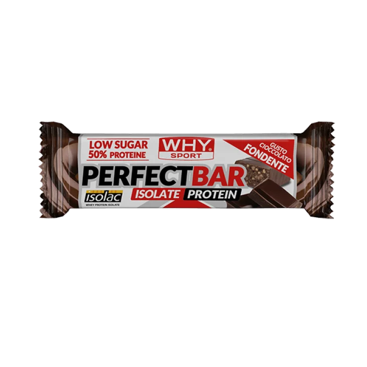 Whysport Perfect Bar Barretta Proteica Gusto Cioccolato Fondente 50 g Whysport Perfect Bar Barretta Proteica Gusto Cioccolato Fondente 50 g