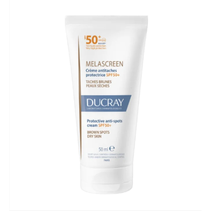 Ducray Melascreen Crema Viso Anti-Macchie Protettiva SPF50+ 50 ml Ducray Melascreen Crema Viso Anti-Macchie Protettiva SPF50+ 50 ml