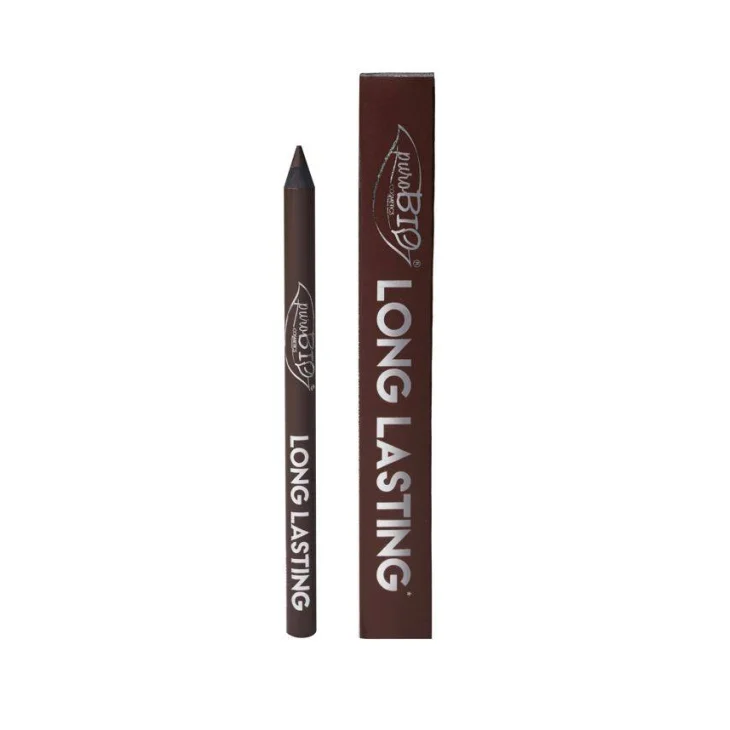 Purobio Cosmetics Long Lasting Matita per gli occhi 05L Colore Marrone 1,1 g