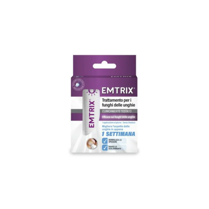 Emtrix Soluzione per il Trattamento dei Funghi delle Unghie 10 ml Emtrix Soluzione per il Trattamento dei Funghi delle Unghie 10 ml