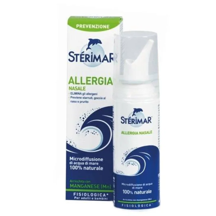 Laboratori Balducci Sterimar MN Allergia Spray Nasale Soluzione Fisiologica 50 ml Laboratori Balducci Sterimar MN Allergia Spray Nasale Soluzione Fisiologica 50 ml