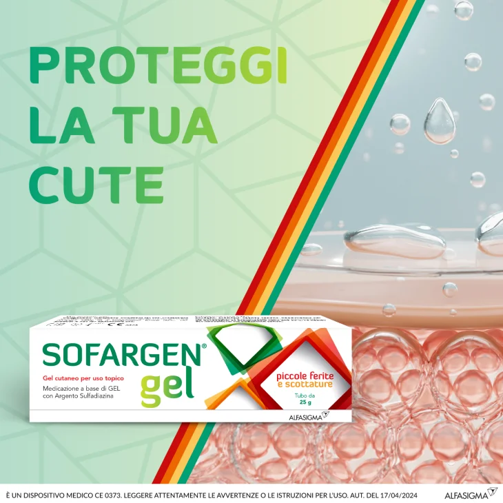 Sofargen Medicazione in Gel Tubo 25 g