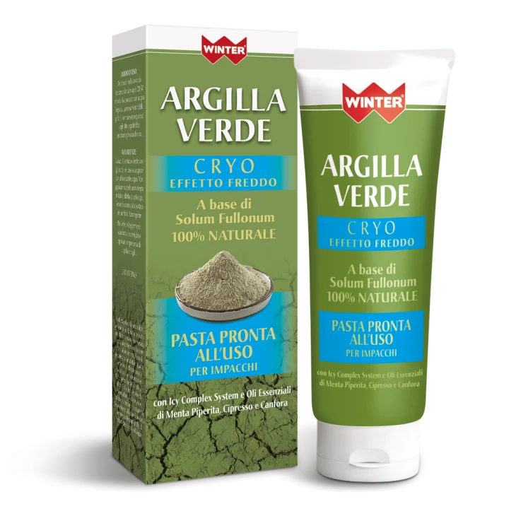 Winter Argilla Verde Cryo Effetto Freddo Crema per Tensioni Muscolari 250 ml