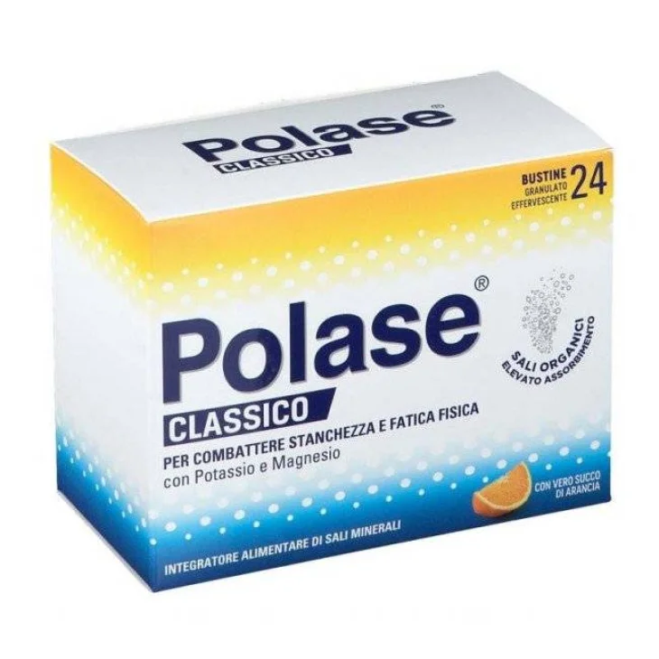 Polase Classico Integratore di Sali Minerali Gusto Arancia 36 Bustine Promozione Polase Classico Integratore di Sali Minerali Gusto Arancia 36 Bustine Promozione