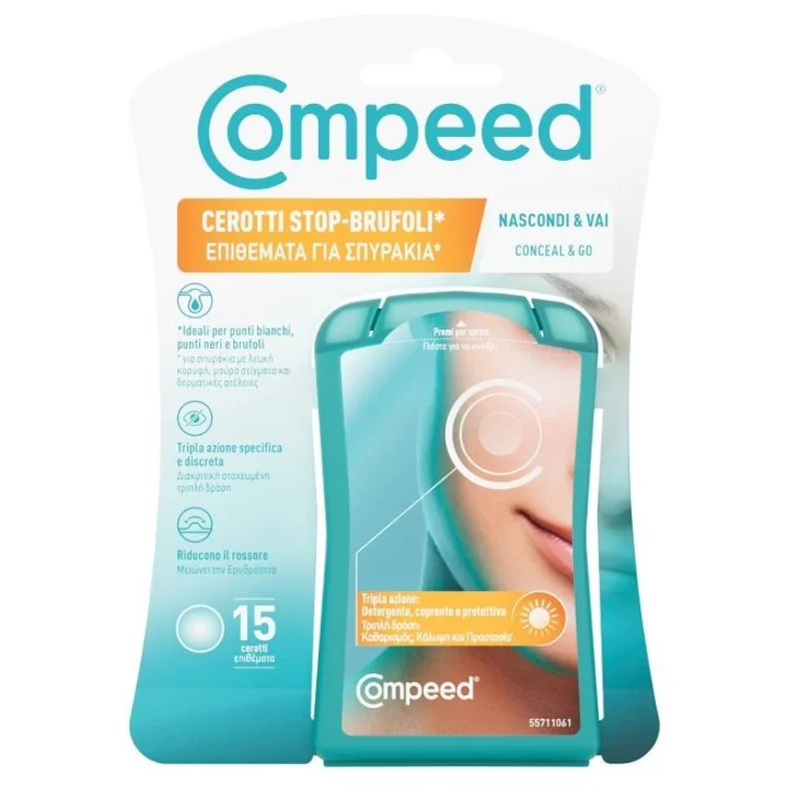 Compeed Stop Brufoli Cerotti 15 Pezzi Compeed Stop Brufoli Cerotti 15 Pezzi