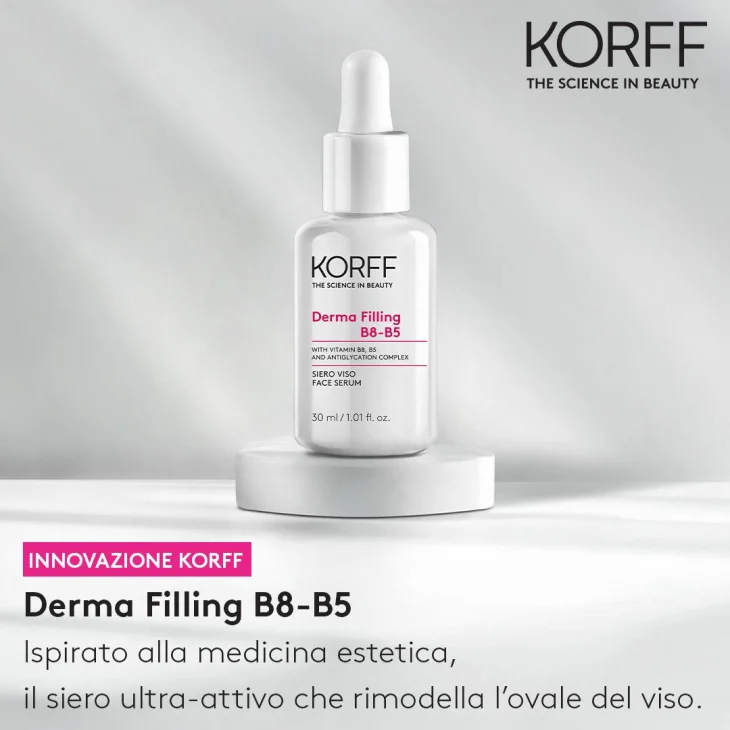Korff Derma Filling B8-B5 Siero Viso Vitaminico e Anti-Age 30 ml