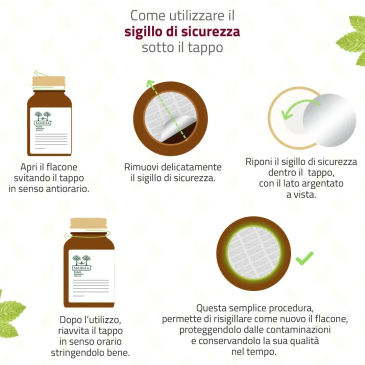 Salugea Ferro + B12 per il sistema nervoso 60 capsule