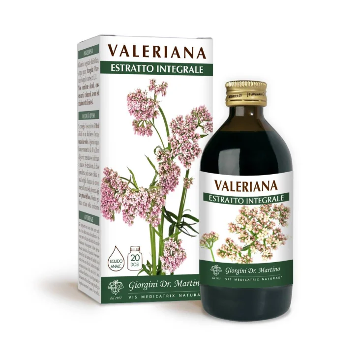 Dr Giorgini Valeriana Estratto Integrale Rimedio Naturale per il Sonno 200 ml Dr Giorgini Valeriana Estratto Integrale Rimedio Naturale per il Sonno 200 ml