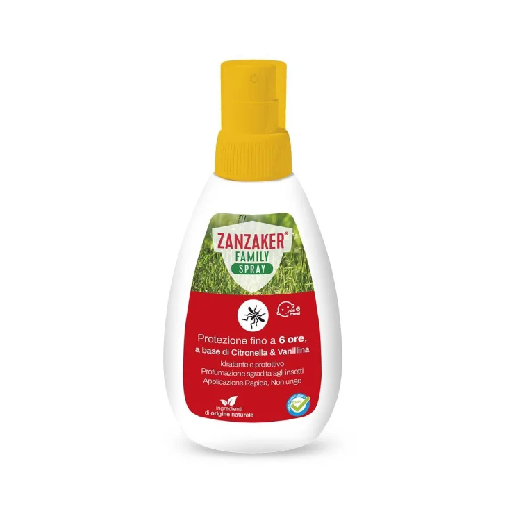 Zanzaker Family Spray Anti-Zanzare 6H 100 ml