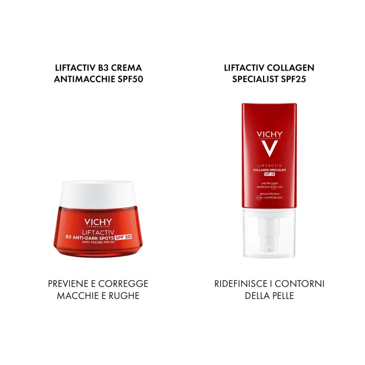 Vichy Liftactive B3 Crema Anti-Macchie Viso SPF50 50 ml Vichy Liftactive B3 Crema Anti-Macchie Viso SPF50 50 ml