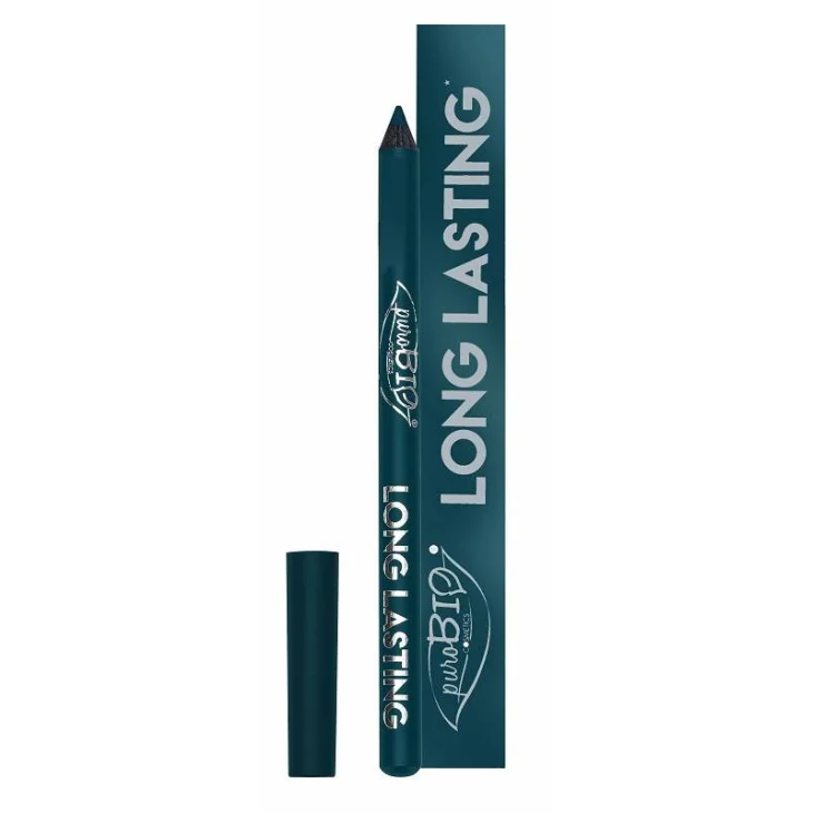 Purobio Cosmetics Long Lasting Matita per gli occhi 03L Turchese Scuro 1,1 g