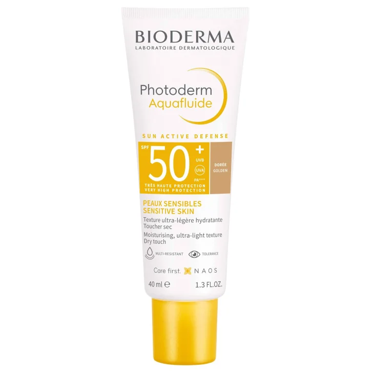 Bioderma Photoderm Aquafluid Dor&egrave; SPF50+ Protezione Solare Idratante Viso 40 ml