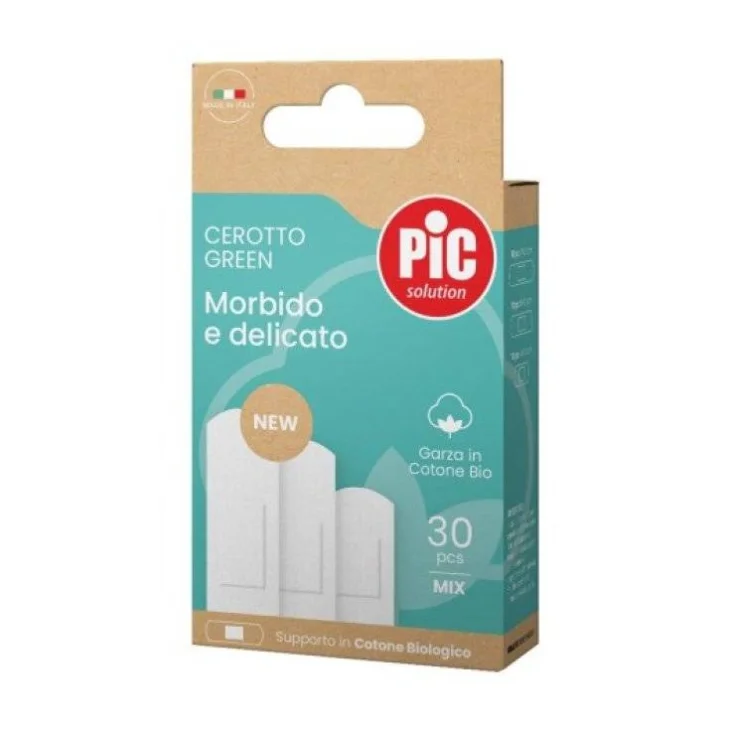 Pic Green Cerotto bio in cotone morbido e delicato 30 pezzi
