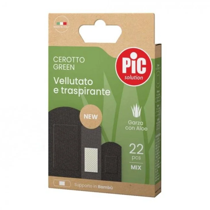 Pic Bamb&ugrave; Aloe Mix Cerotto green vellutato e trasparente 22 pezzi