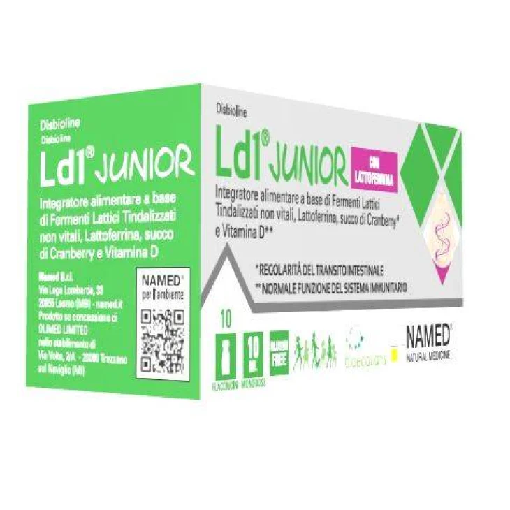DISBIOLINE LD1 JUNIOR 10 FLACONCINI MONODOSE 10 ML DISBIOLINE LD1 JUNIOR 10 FLACONCINI MONODOSE 10 ML