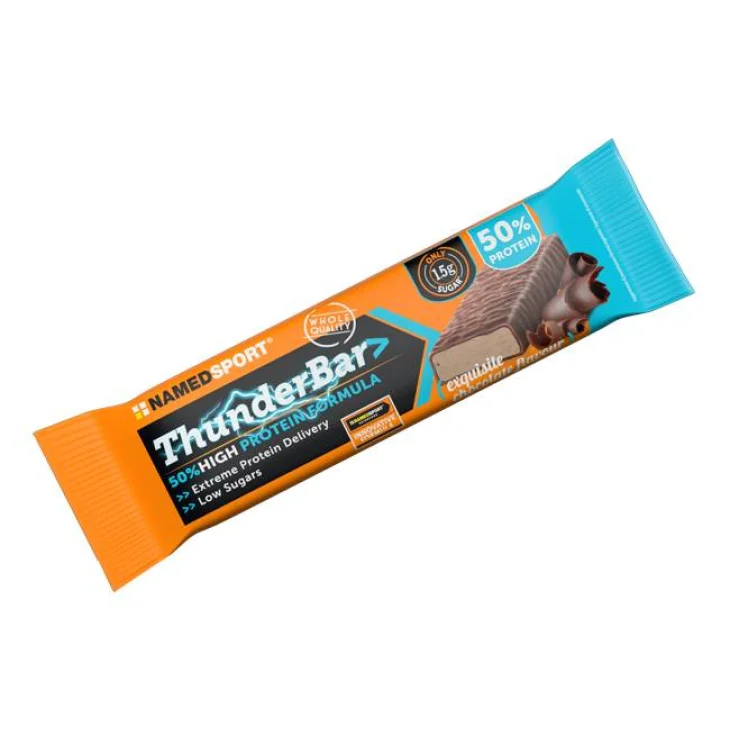 Thunder Bar Chocolate Cake Barretta proteica 50 g Thunder Bar Chocolate Cake Barretta proteica 50 g