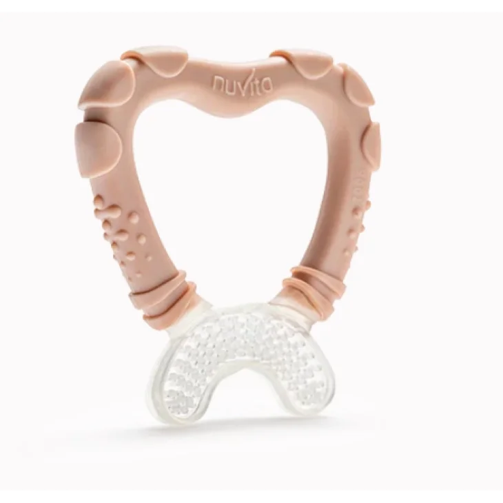 Nuvita Massaggia e Pulisci Gengive per Bambini 4M+ Colore English Rose Nuvita Massaggia e Pulisci Gengive per Bambini 4M+ Colore English Rose