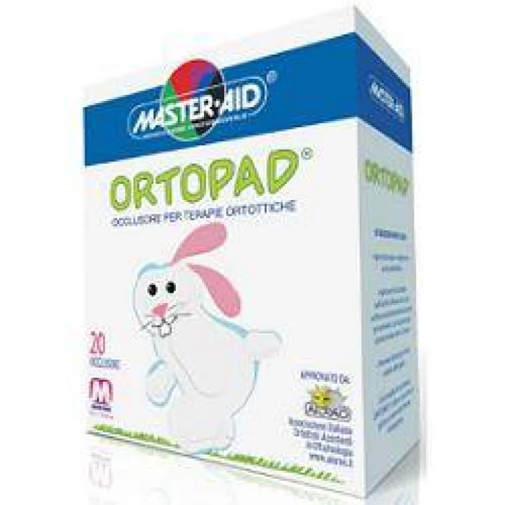 Master Aid Ortopad Cerotto Oculare per Ortottica Bianco Regular 20 pezzi Master Aid Ortopad Cerotto Oculare per Ortottica Bianco Regular 20 pezzi