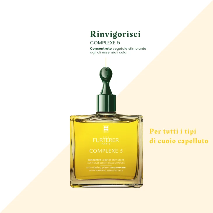 Rene Furterer Complexe 5 Head Spa Concentrato Vegetale Pre-Shampoo Stimolante 50 ml Rene Furterer Complexe 5 Head Spa Concentrato Vegetale Pre-Shampoo Stimolante 50 ml