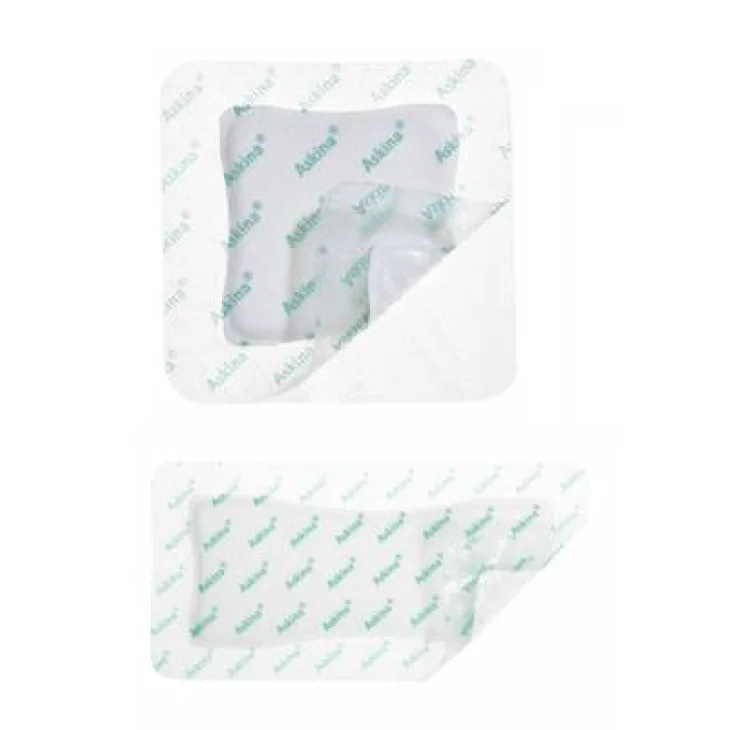 B Braun Askina Dressil Border Medicazione in Schiuma di Poliuretano 10X20 cm 10 pezzi